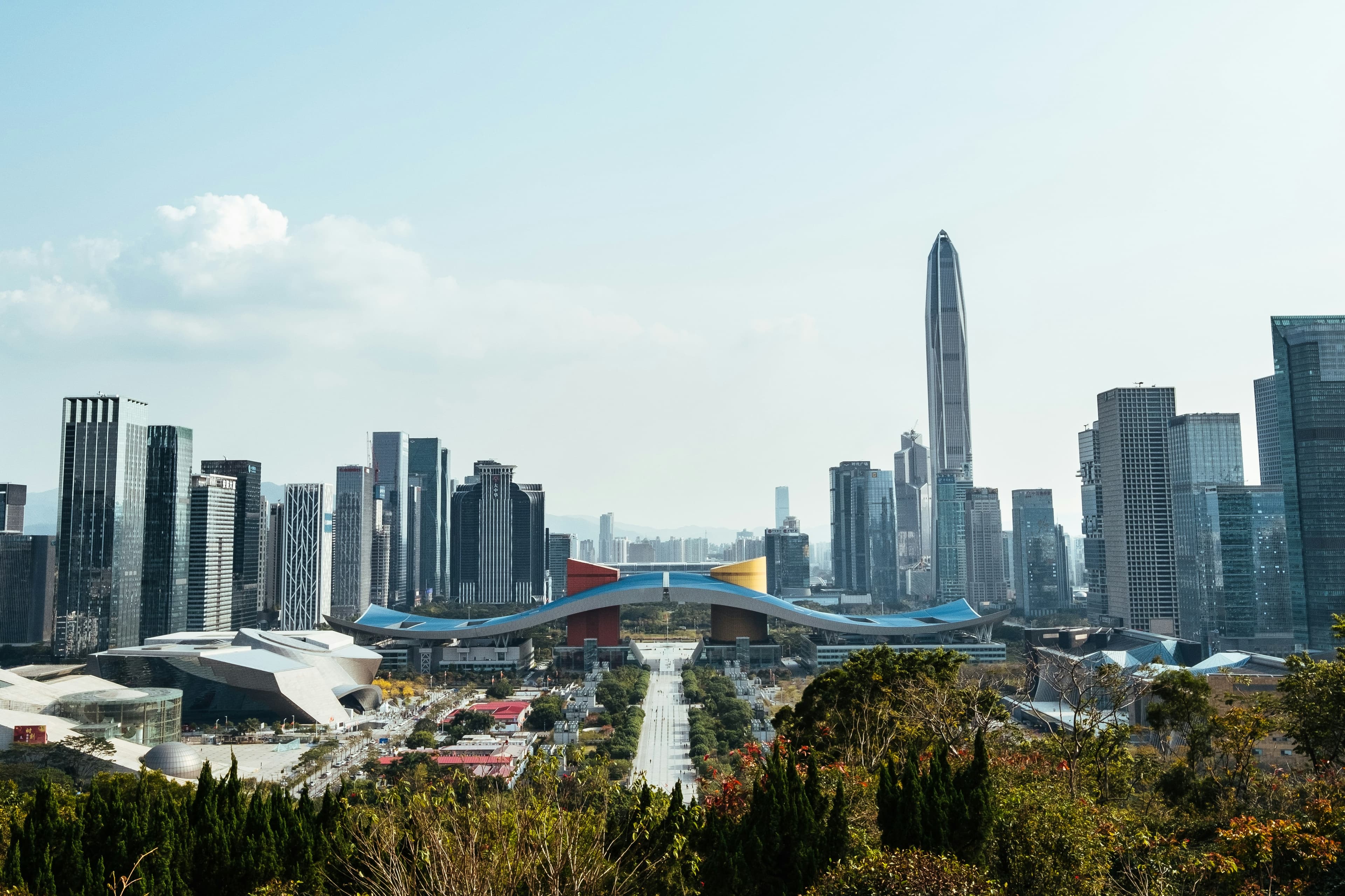 Paysage urbain de Chine